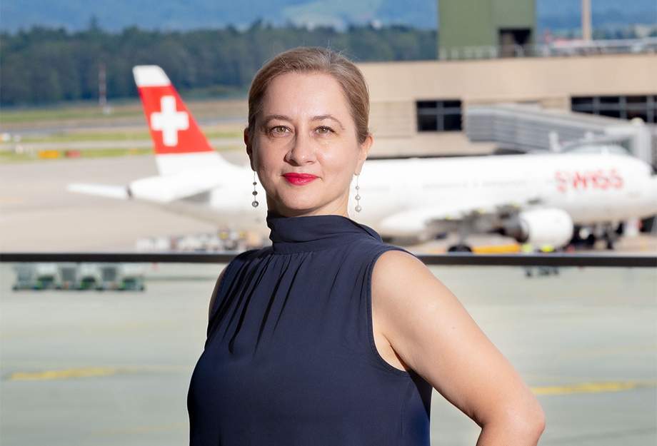Bild von Sandrine Nicolic am Flughafen